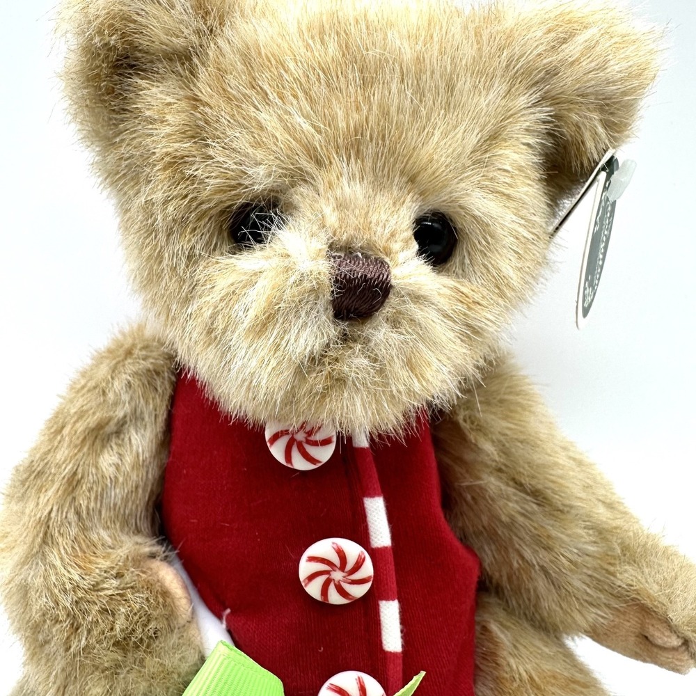 RETIRED The Bearington Collection ANDY & CANDY 173195 Stuffed Animal Christmas - Picture 2 of 7
